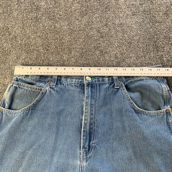 Vintage Liberty Carpenter Utility Jeans Blue Denim Size 36x30 (Actual 34x28.5) - Picture 14 of 16